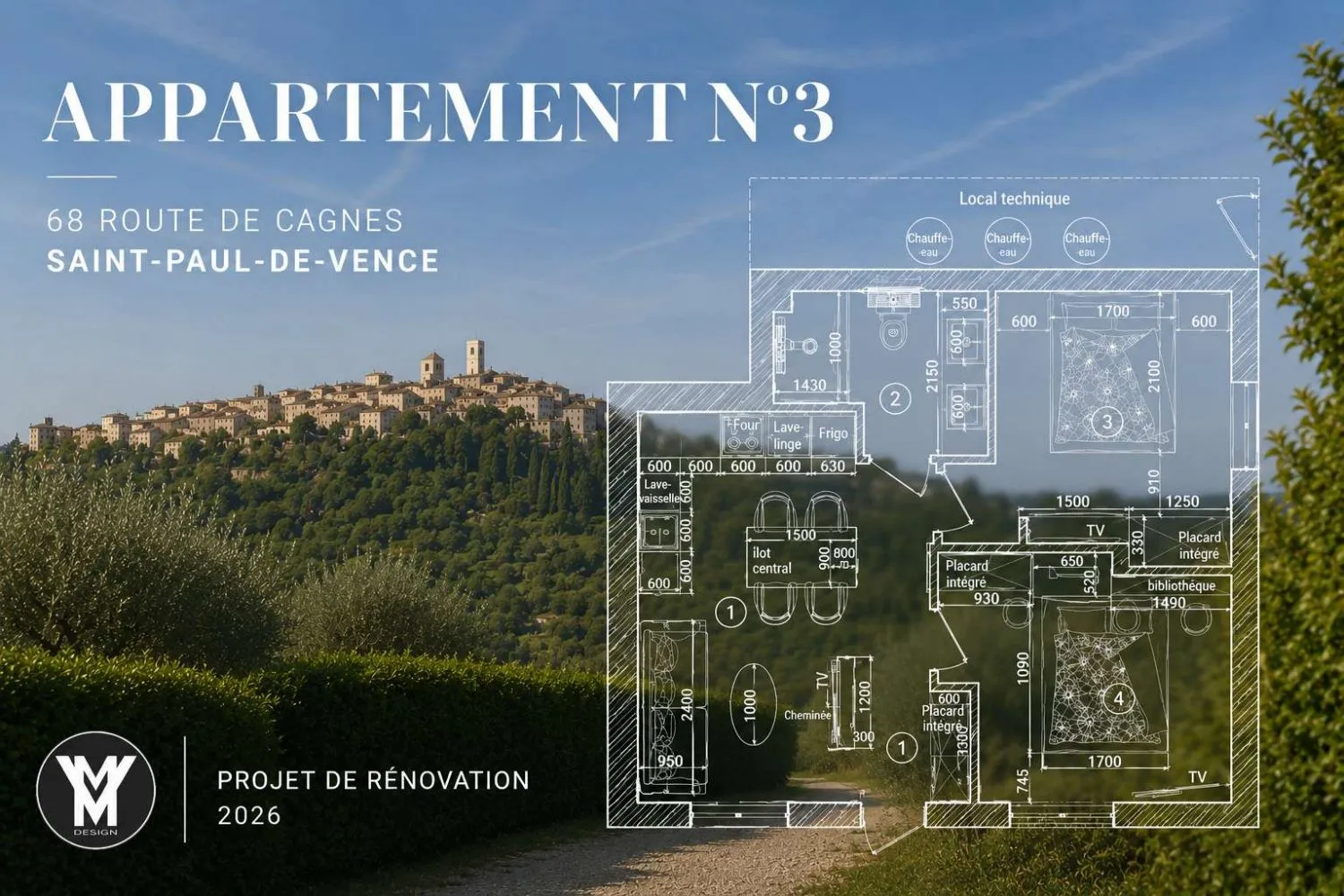 Saint-Paul-de-Vence III — drawing sheet