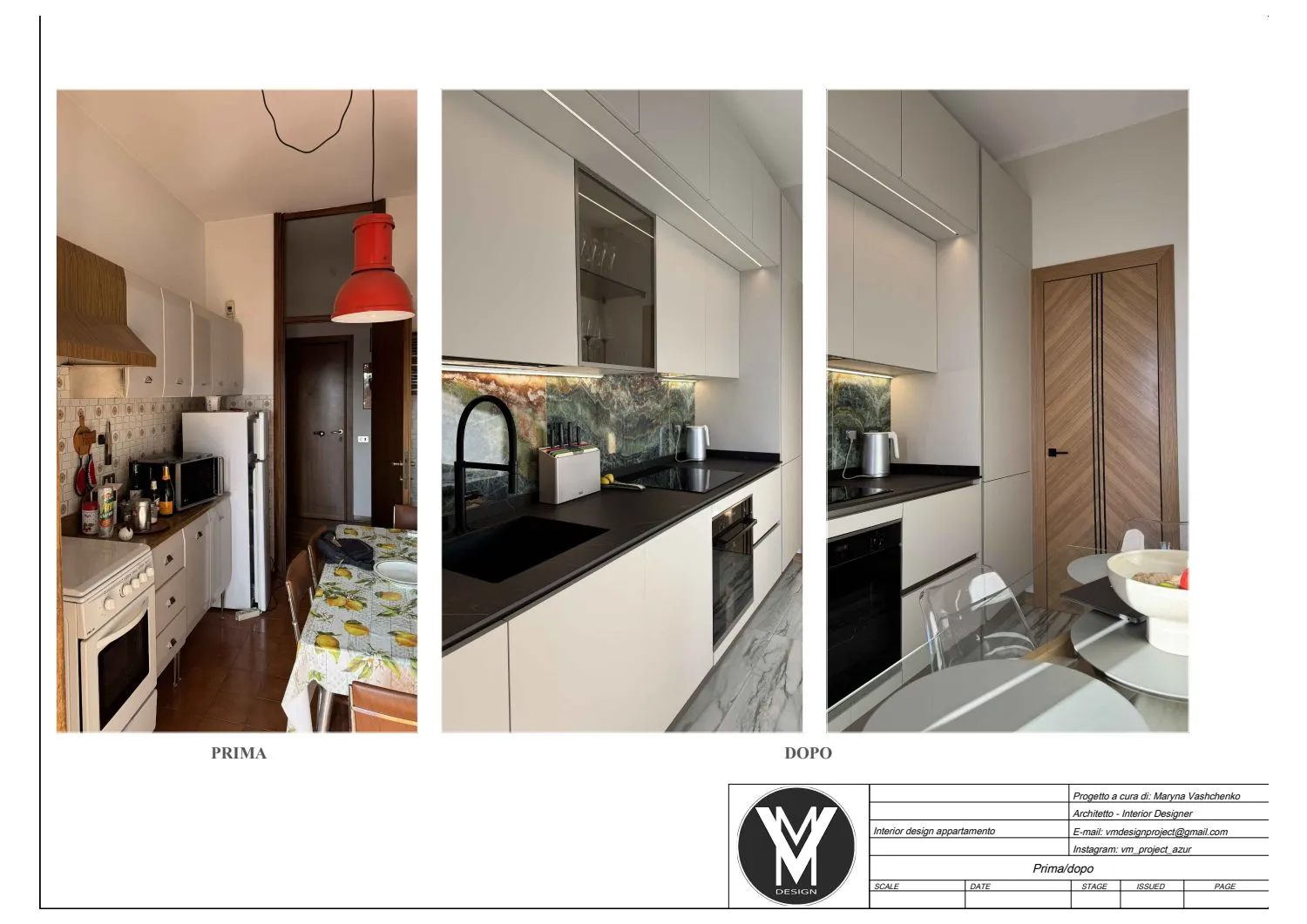 Appartamento Monza — drawing sheet