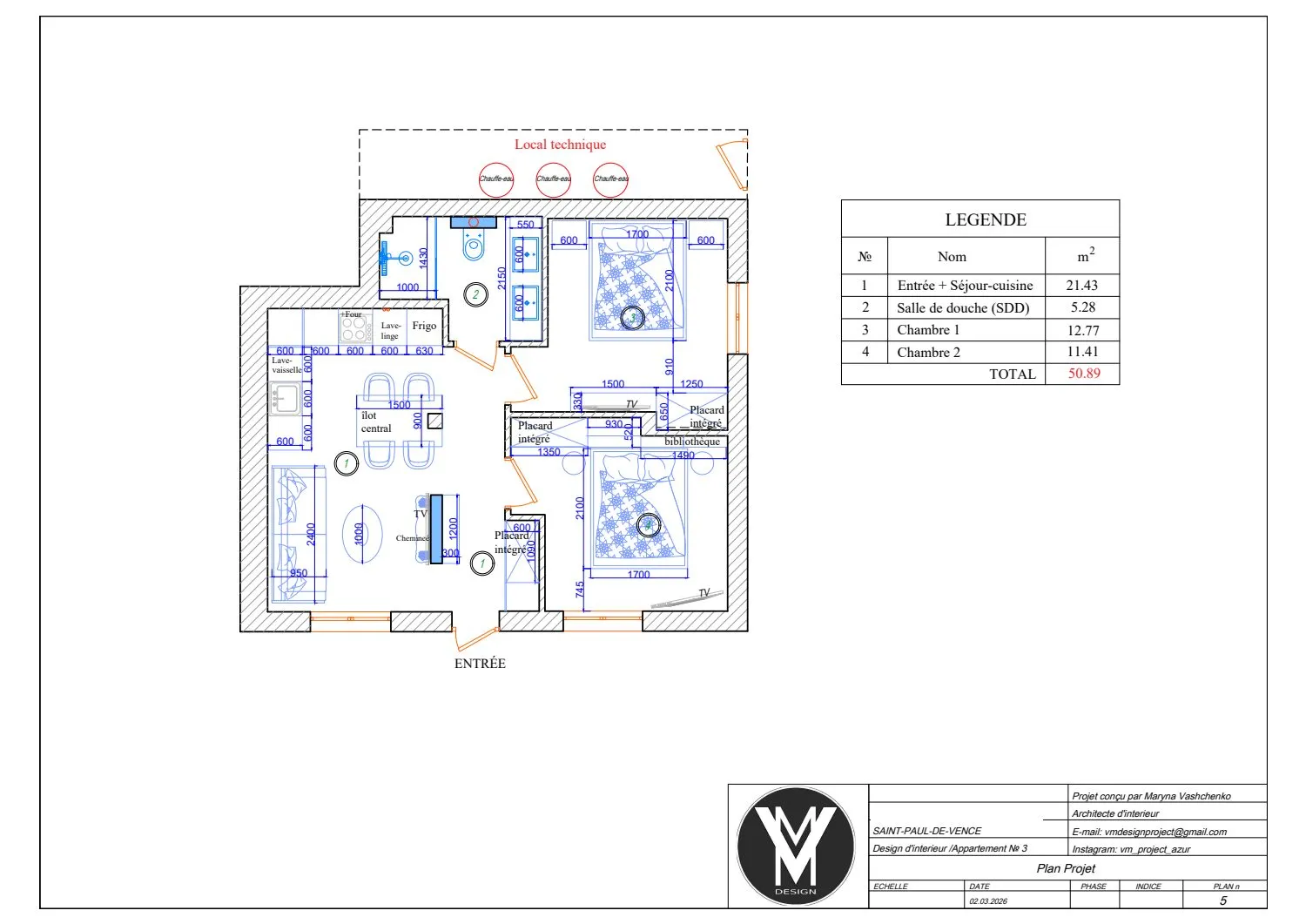 Saint-Paul-de-Vence III — drawing sheet