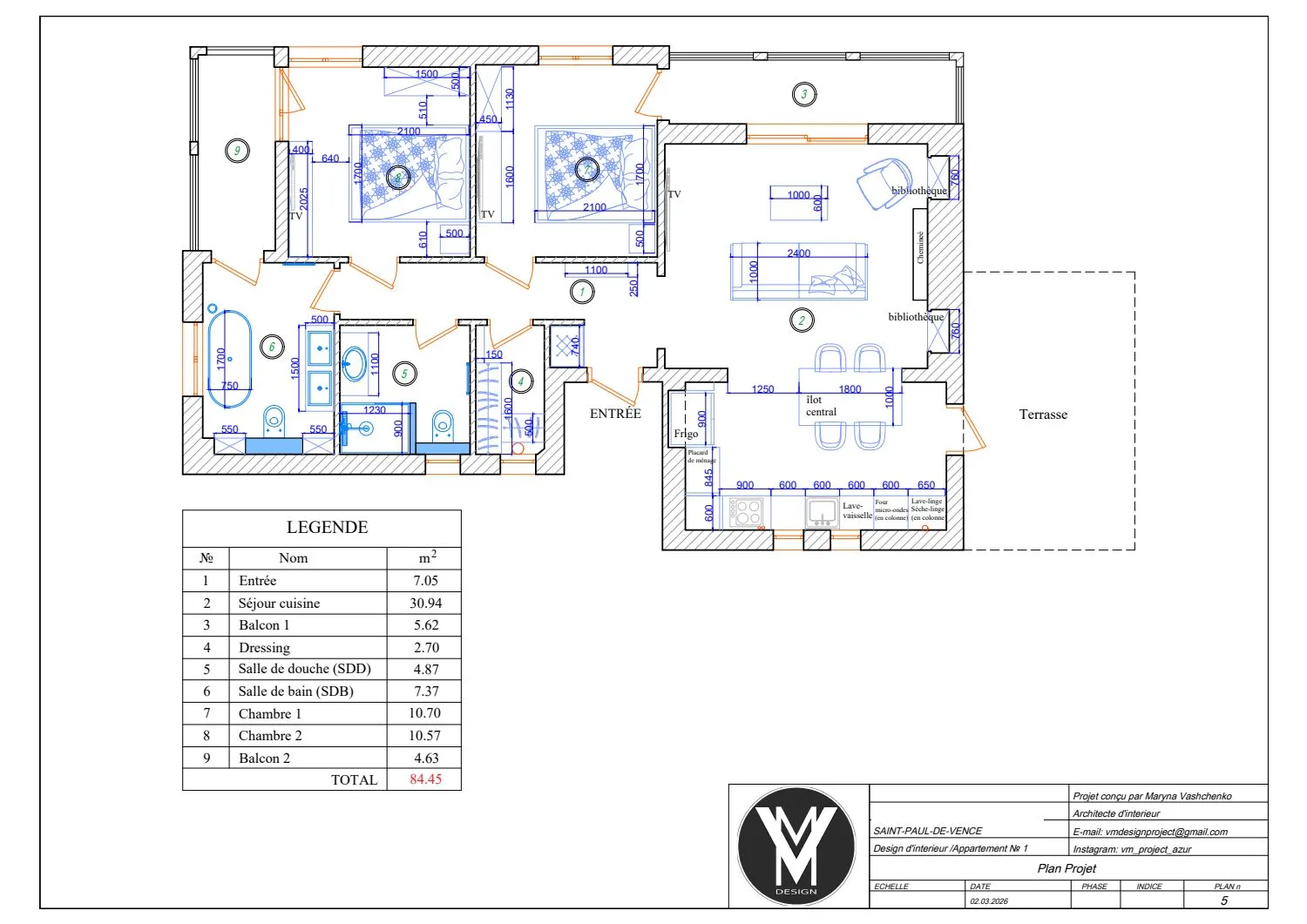 Saint-Paul-de-Vence I — drawing sheet