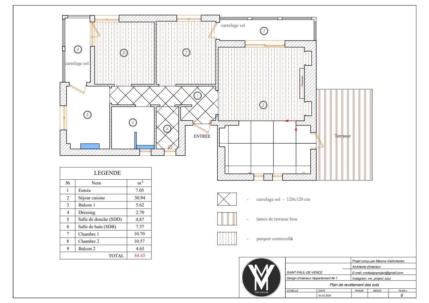 Saint-Paul-de-Vence I — drawing sheet