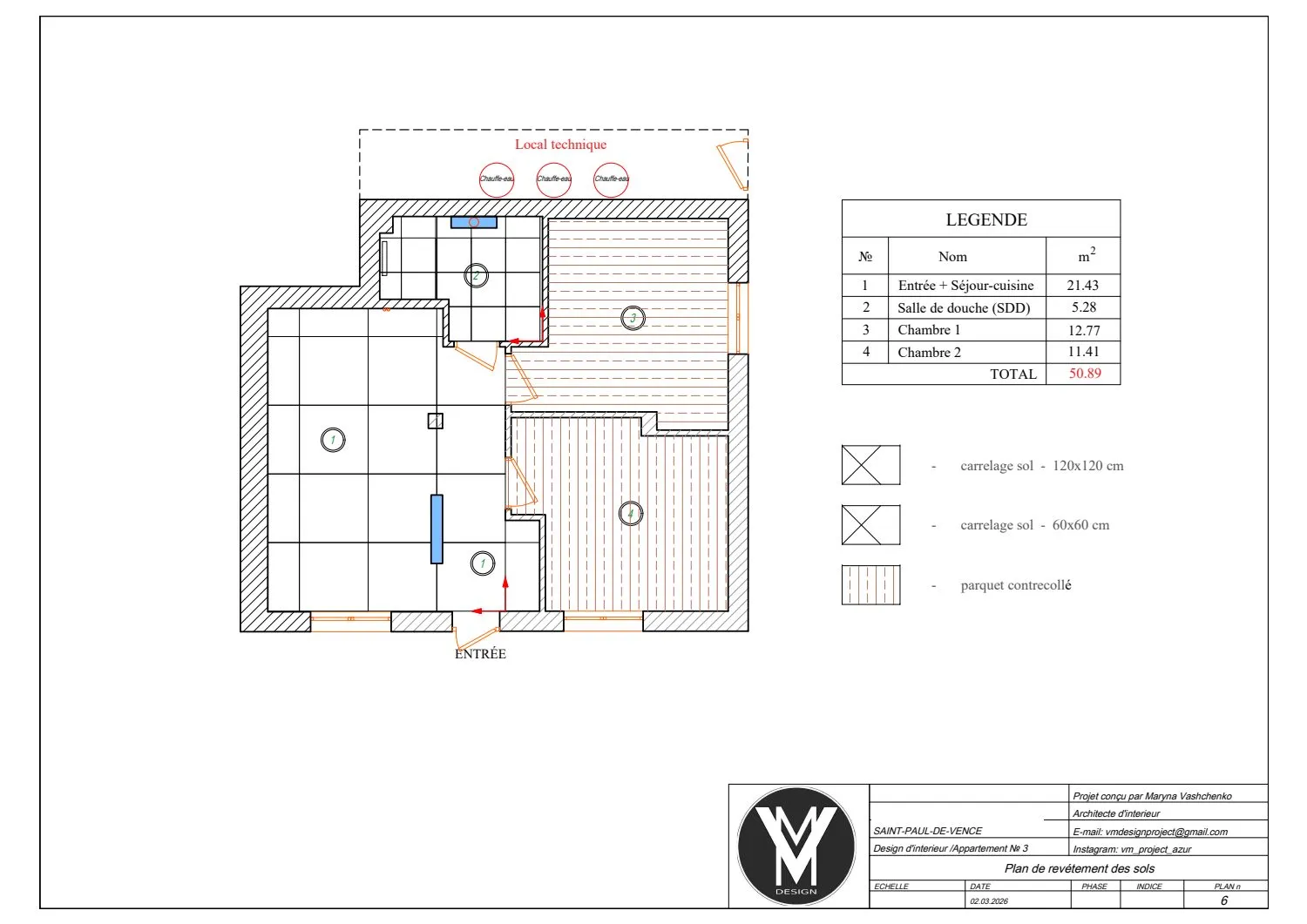 Saint-Paul-de-Vence III — drawing sheet