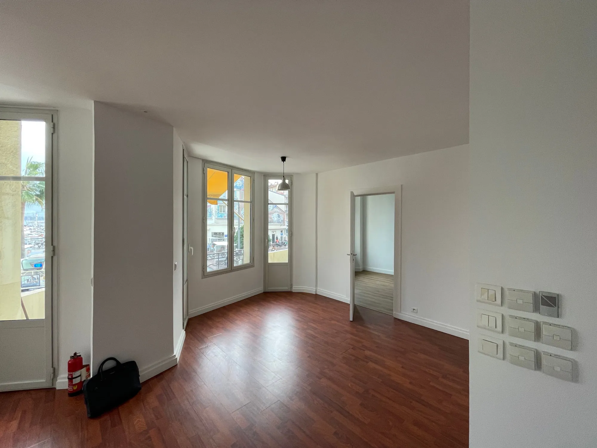 Christina Cannes — the bare rooms before the fit-out