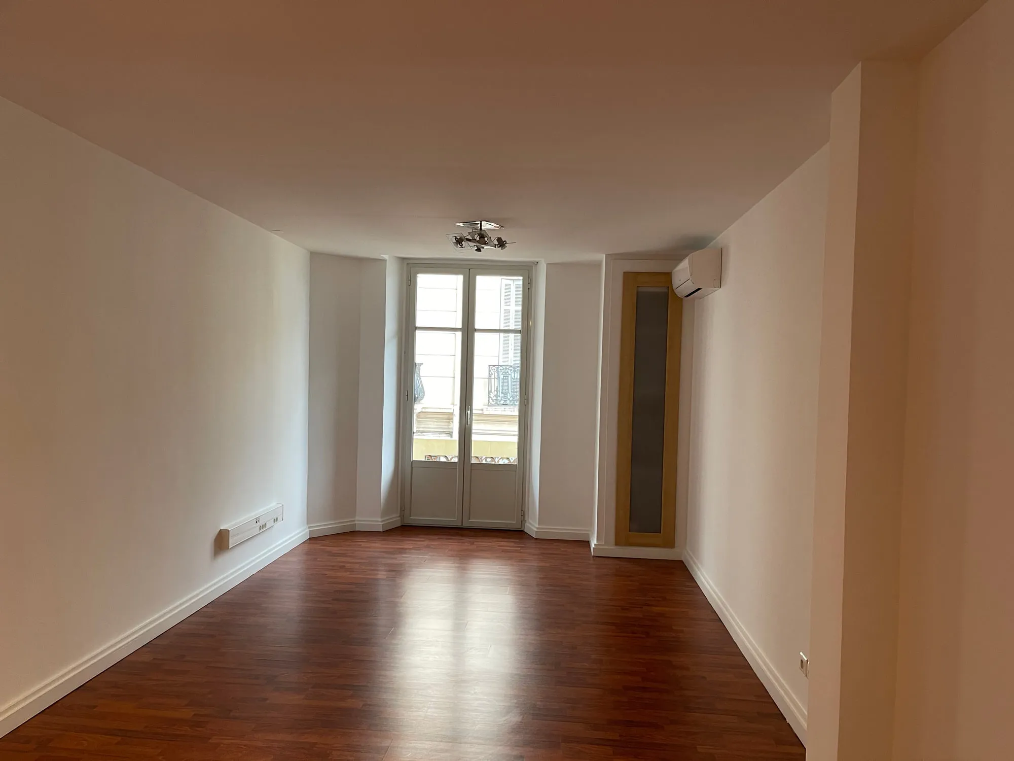 Christina Cannes — the bare rooms before the fit-out