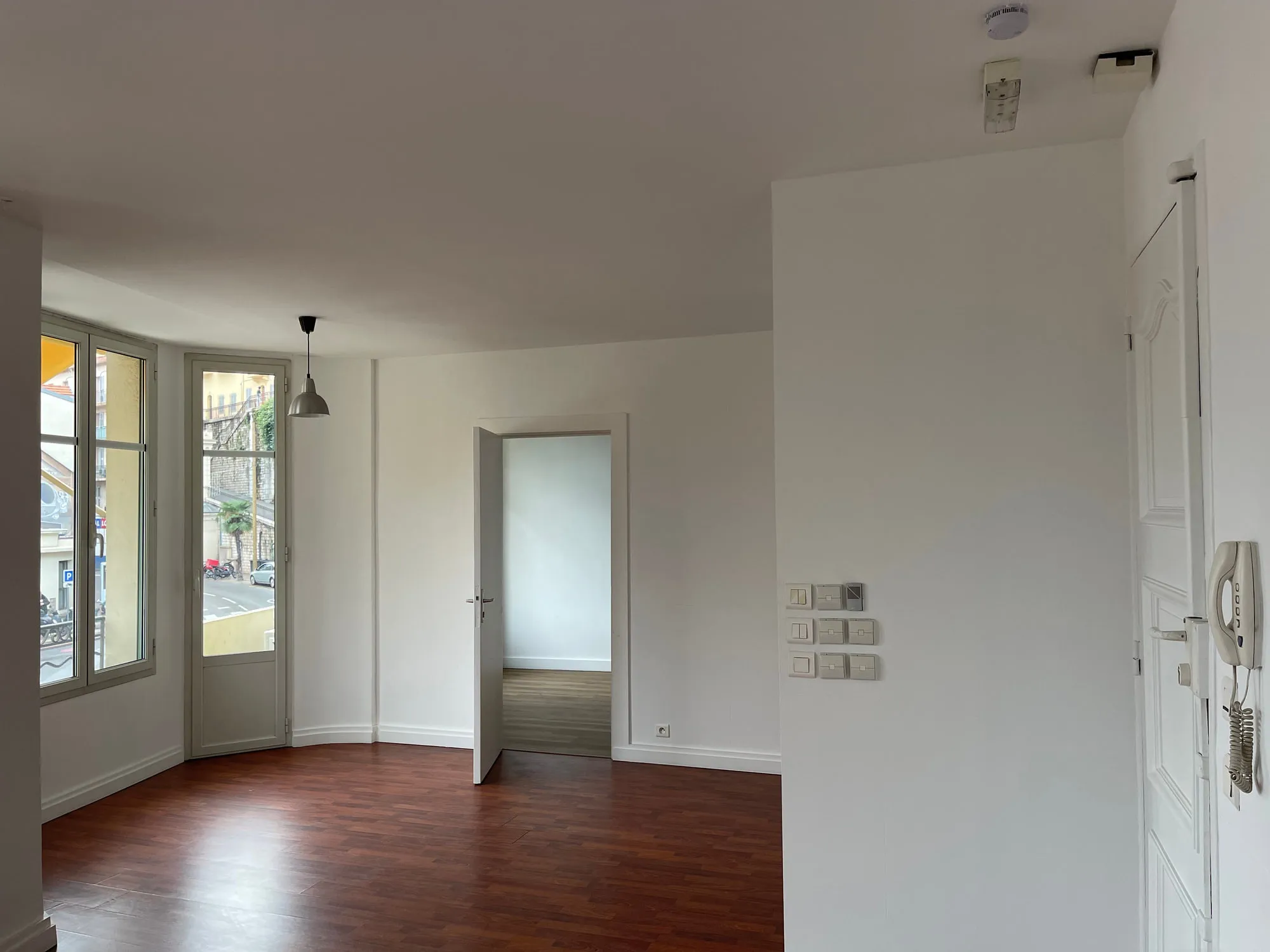 Christina Cannes — the bare rooms before the fit-out