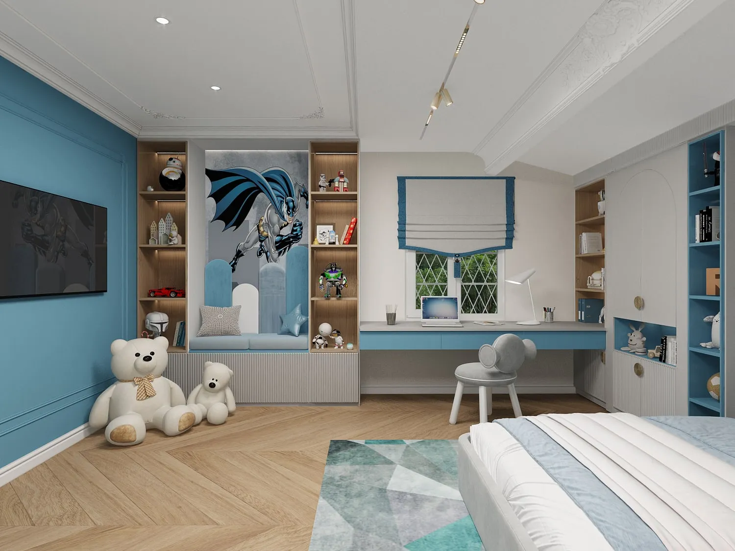 Children's Rooms — interior visualisation