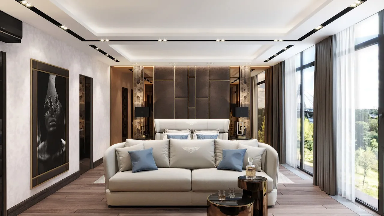Bedrooms — interior visualisation