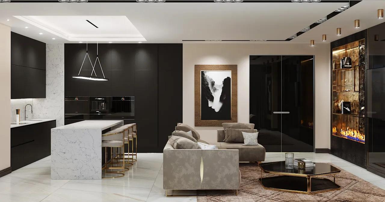 Kitchen & Living — 16