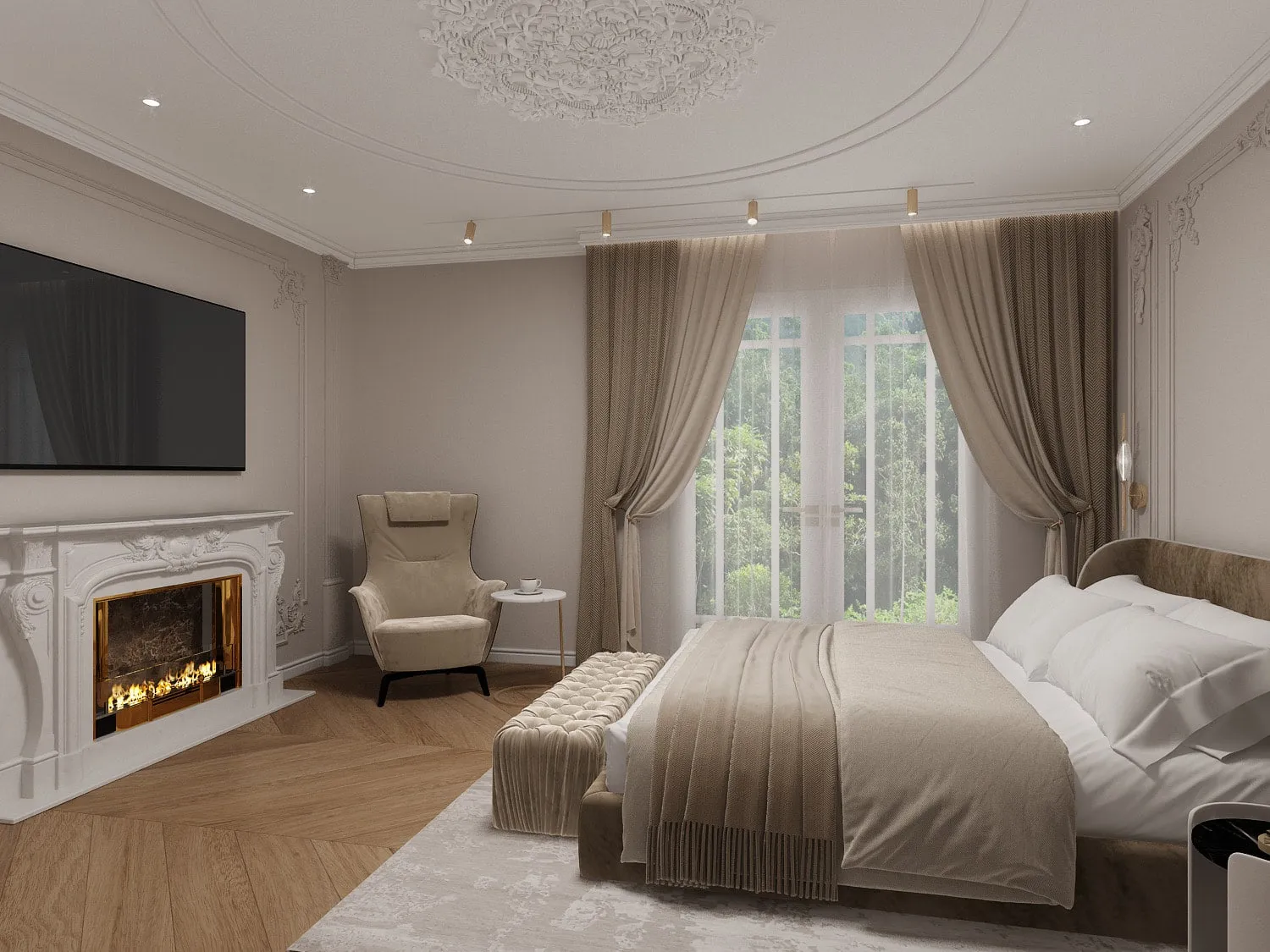 Bedrooms — 14