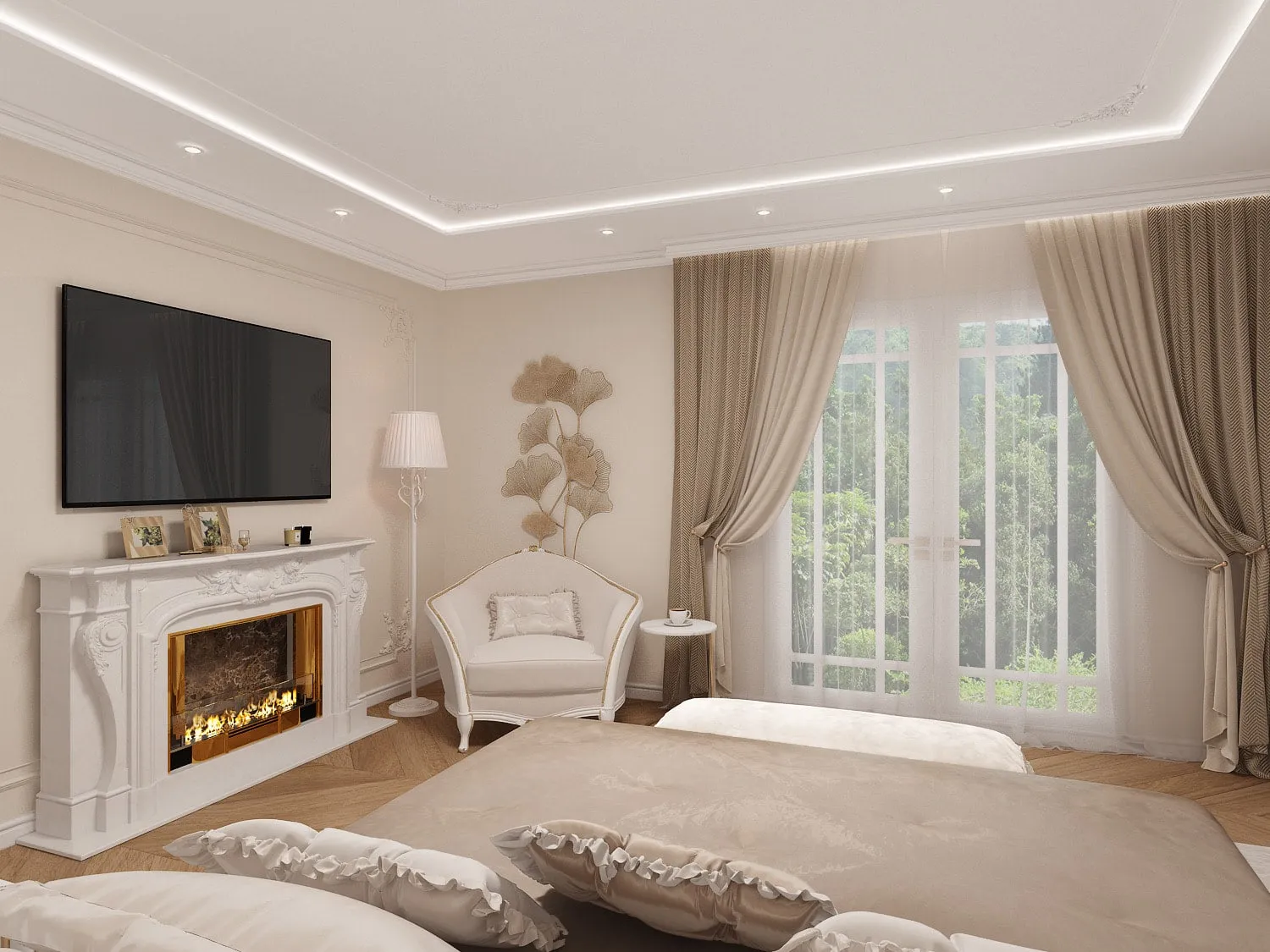 Bedrooms — 18