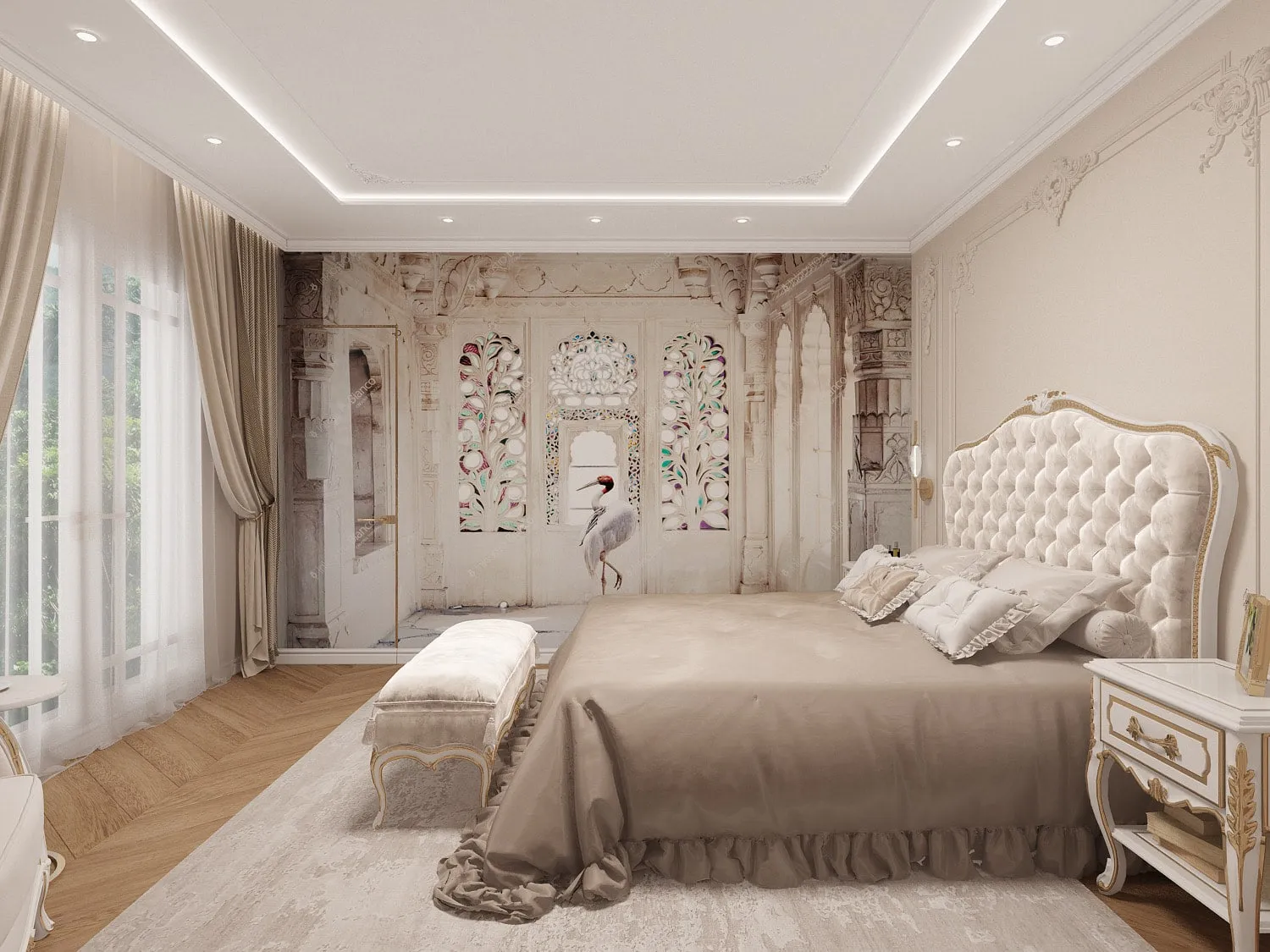 Bedrooms — 19