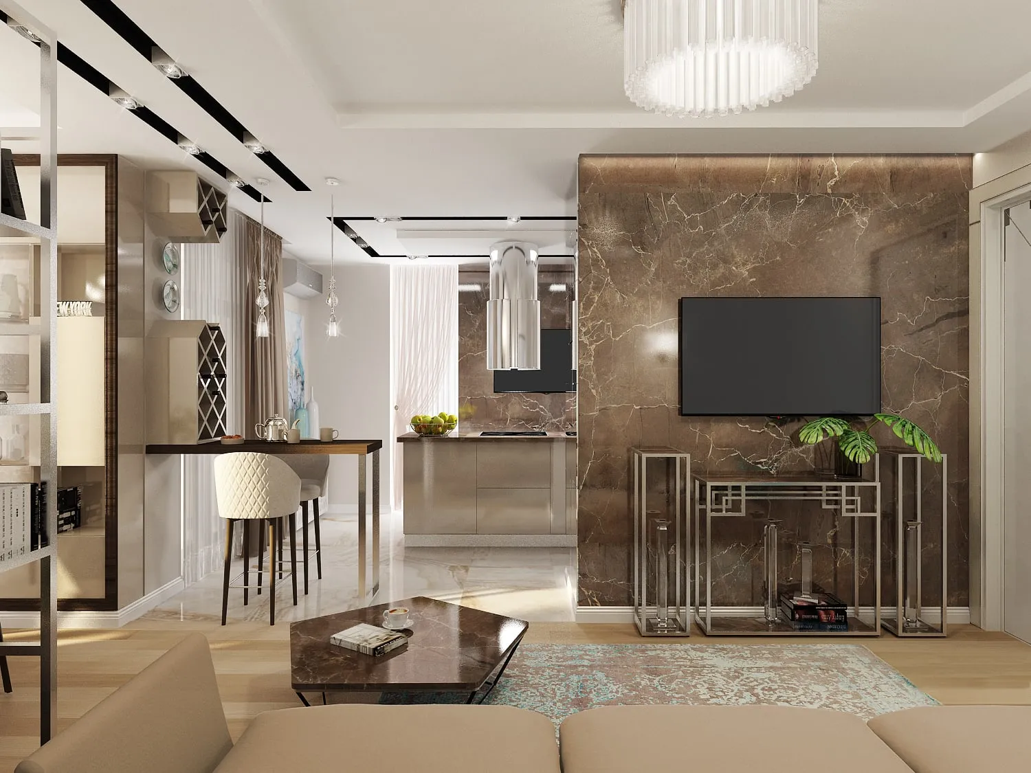 Kitchen & Living — 28
