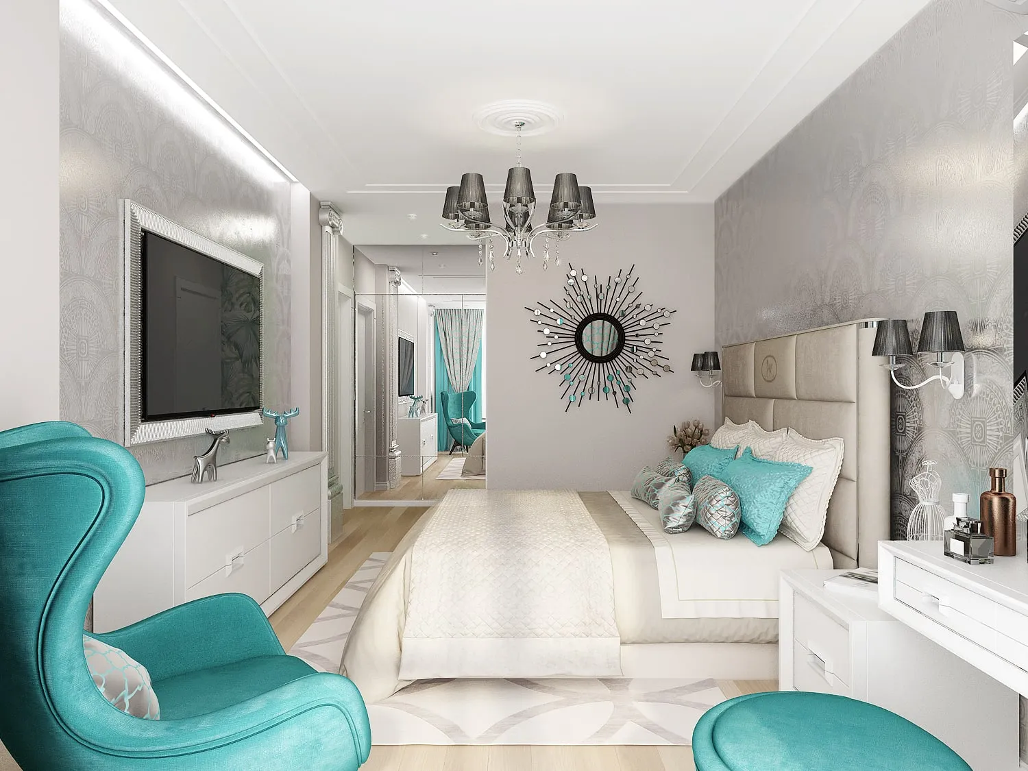 Bedrooms — 26